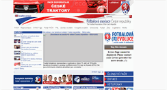 Desktop Screenshot of nv.fotbal.cz