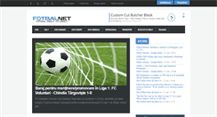 Desktop Screenshot of fotbal.net